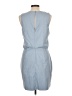 Unbranded Solid Blue Casual Dress Size 10 - photo 2