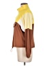 Unbranded Color Block Brown Long Sleeve Blouse Size M - photo 5