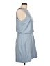 Unbranded Solid Blue Casual Dress Size 10 - photo 4