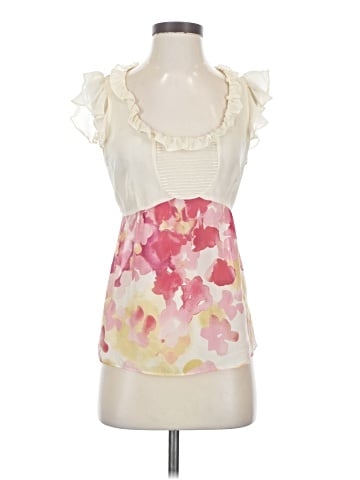 Odille Sleeveless Silk Top (view 1)