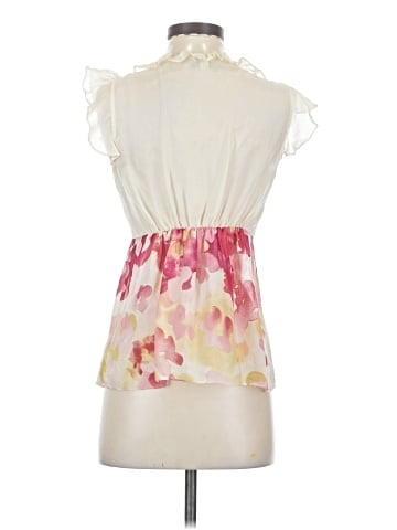 Odille Sleeveless Silk Top (view 2)