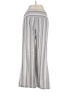 Shein Stripes Gray Casual Pants Size 6 - photo 2
