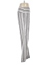 Shein Stripes Gray Casual Pants Size 6 - photo 4