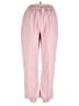 Unbranded 100% Polyester Solid Pink Casual Pants Size XXL - photo 1