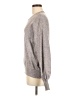 Ella Moss Gray Long Sleeve Top Size M - photo 5