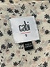 CAbi 100% Polyester Floral Ivory Sleeveless Blouse Size S - photo 7