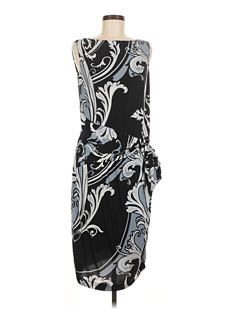 Pre-owned Caché Cocktail Dress In Black