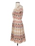Assorted Brands Paisley Ivory Casual Dress Size S - photo 5