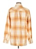 Weatherproof Plaid Orange Long Sleeve Button-Down Shirt Size M - photo 2