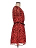 Freebird 100% Polyester Animal Print Red Casual Dress Size M - photo 4