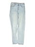 Zara Solid Blue Jeans Size 11 - 12 - photo 1