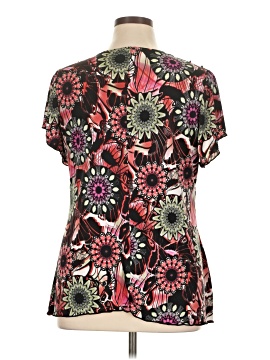 トップス Susan sale Susan Graver Printed Liquid Knit Set of 2 Long Sleeve Tops - QVC.com
