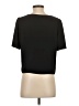 Babaton 100% Polyester Black Short Sleeve Top Size S - photo 2