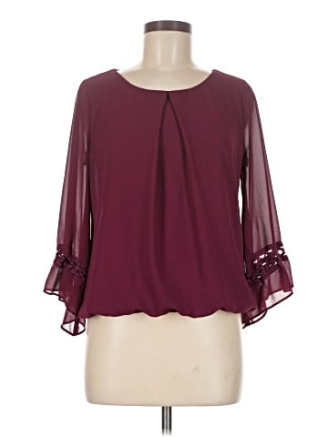 B.wear 3/4 Sleeve Blouse (view 1)