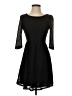 Pink Owl 100% Polyester Solid Black Cocktail Dress Size S - photo 1