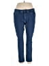 Coldwater Creek Solid Blue Jeans Size 18 - photo 1
