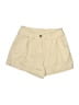 Francesca's Solid Ivory Khaki Shorts Size XS - photo 1