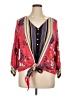 Studio 100% Rayon Red 3/4 Sleeve Blouse Size 1X - photo 1