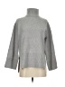 H&M Solid Gray Turtleneck Sweater Size XS - photo 1