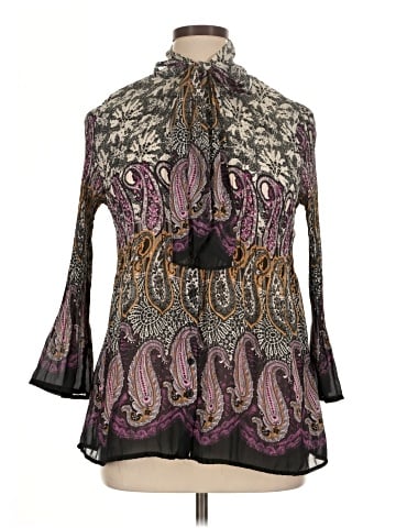 Sunny Leigh 3/4 Sleeve Blouse (view 1)