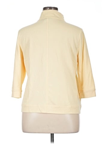 Onque Casuals 3/4 Sleeve Button-Down Shirt (view 2)