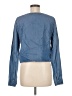 BB Dakota 100% Lyocell Blue Long Sleeve Blouse Size M - photo 2
