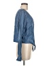 BB Dakota 100% Lyocell Blue Long Sleeve Blouse Size M - photo 4