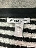 White House Black Market Stripes Black Pullover Sweater Size XXS - photo 7