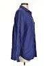 Jessica Simpson Blue Long Sleeve Button-Down Shirt Size S - photo 4