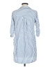 Thread & Supply 100% Rayon Blue 3/4 Sleeve Polo Size M - photo 2