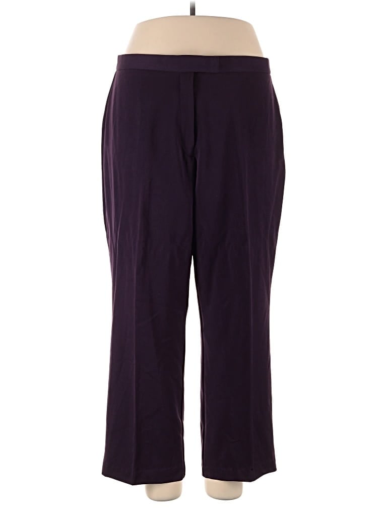 Pre-owned Sag Harbor Dress Pants In Purple