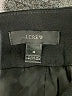 J.Crew 100% Polyester Solid Black Formal Skirt Size 4 - photo 4