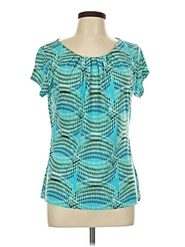 Worthington Short Sleeve Blouse (view 1)