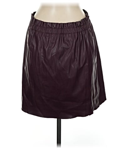 Ann Taylor LOFT Faux Leather Skirt (view 2)