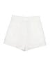 In the Style 100% Polyester Solid White Shorts Size 6 - photo 2