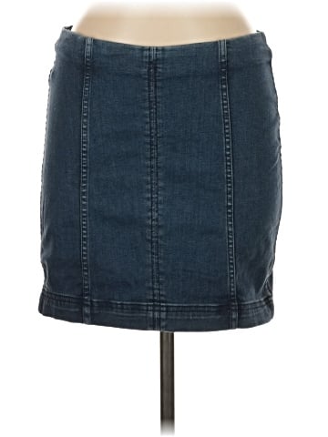 Free People Denim Skirt (view 1)