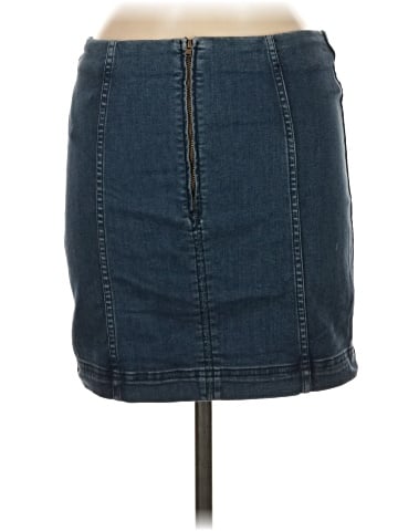 Free People Denim Skirt (view 2)