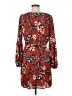 Jack by BB Dakota 100% Polyester Print Red Casual Dress Size 8 - photo 2