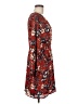 Jack by BB Dakota 100% Polyester Print Red Casual Dress Size 8 - photo 4