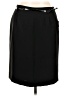 Unbranded 100% Polyester Solid Black Casual Skirt Size 10 (petite) - photo 1