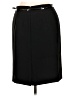 Unbranded 100% Polyester Solid Black Casual Skirt Size 10 (petite) - photo 2
