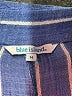 Blue Island Stripes Blue Casual Pants Size M - photo 4