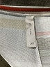 Honeyme Stripes Gray Long Sleeve Top Size S - photo 7