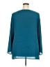 Violet & Claire 100% Polyester Teal 3/4 Sleeve Blouse Size 2X - photo 2