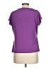 Unbranded Purple Short Sleeve Blouse Size L (estimated) - photo 2