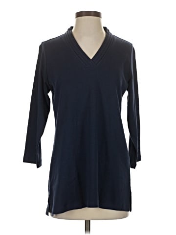 Karen Scott 3/4 Sleeve Top (view 1)