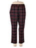 Anne Klein Plaid Red Casual Pants Size 2X (estimated) - photo 1