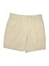 Walter Hagen 100% Polyester Solid Tan Khaki Shorts Size EU (FR) 38 / US 6 - photo 1