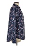Magellan's 100% Polyester Floral Blue Long Sleeve Blouse Size L - photo 4