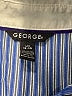 George Blue Long Sleeve Button-Down Shirt Size L - photo 7